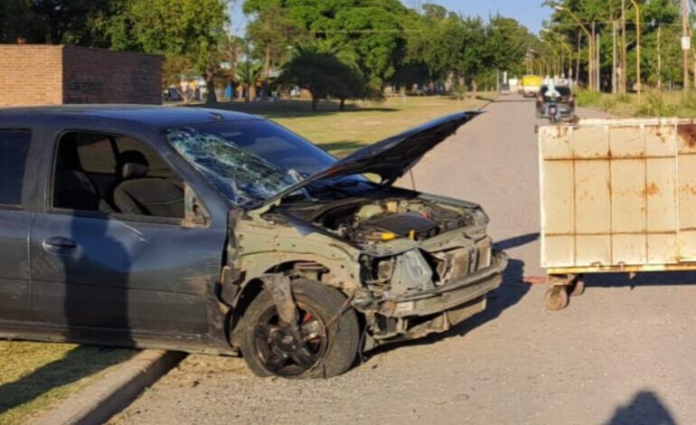 Accidente en la costanera