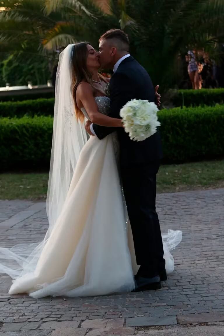 el vestido de novia de Sol Pérez