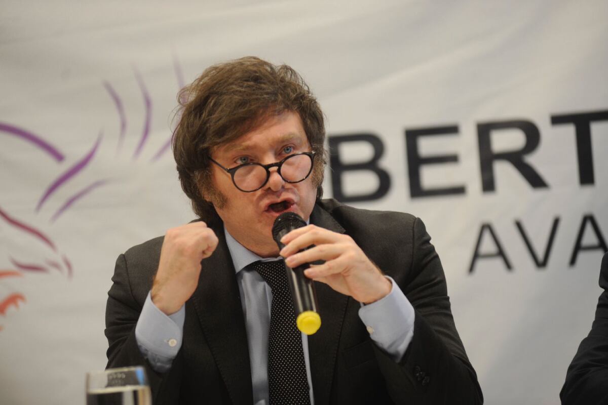Milei dijo que el Gobierno nacional intenta la proscripción de La Libertad Avanza