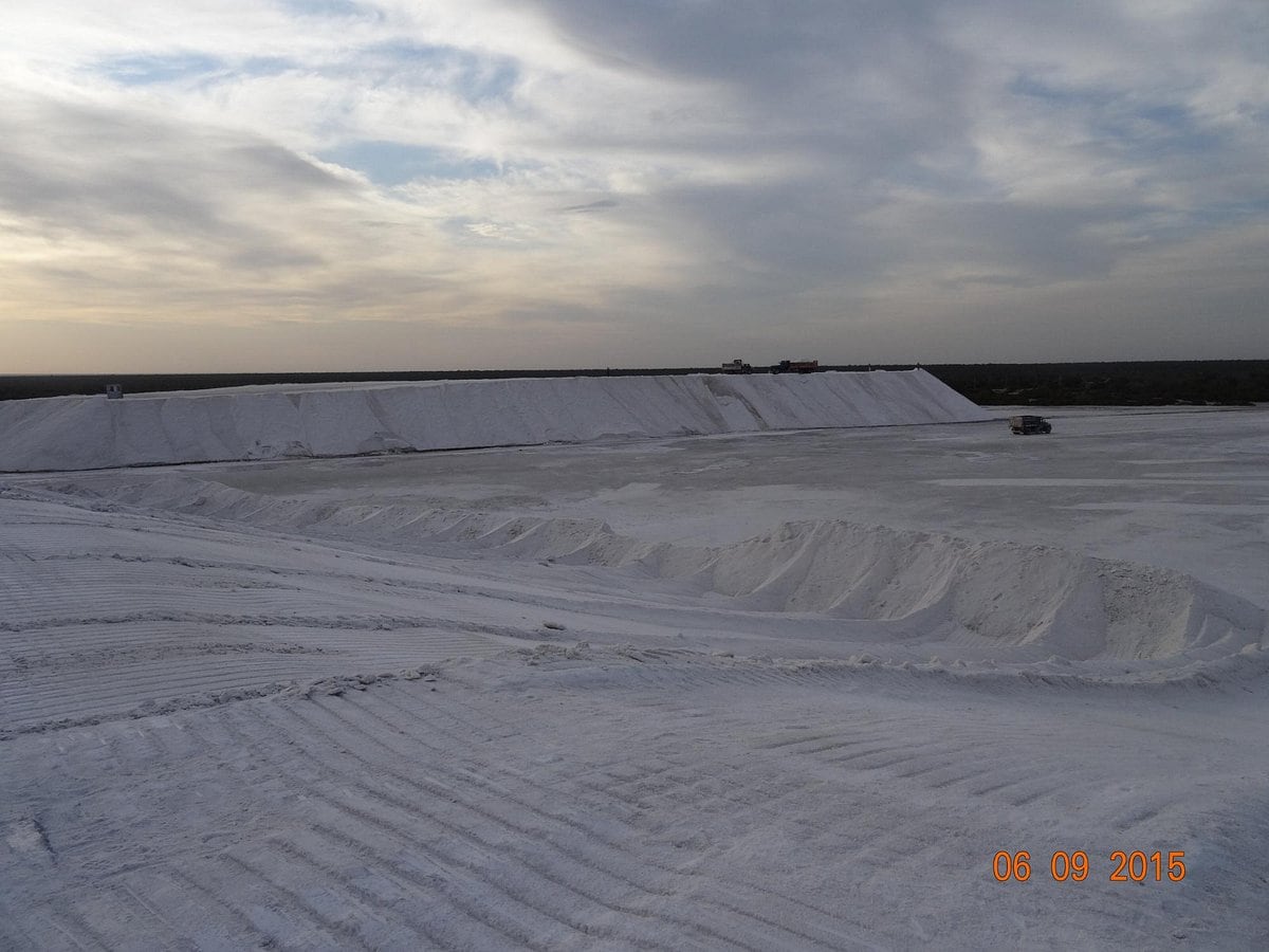 El desierto blanco de San Luis: Salinas del Bebedero