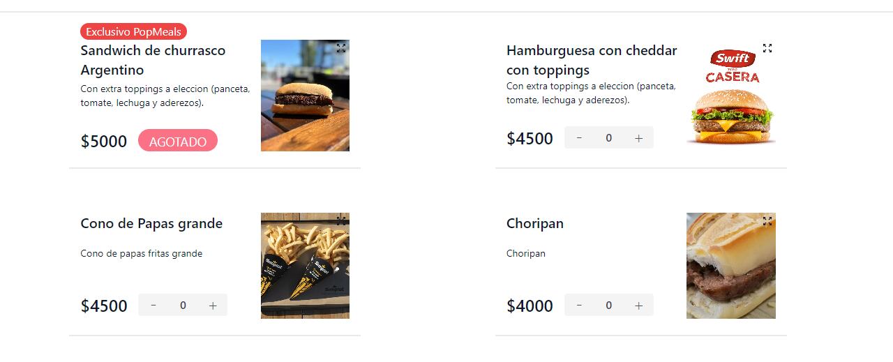 las ofertas en comida del Primavera Sound