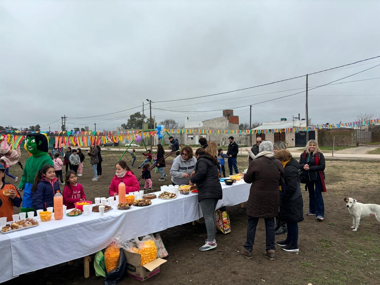 Festejos del Día del Niño en el Barrio Santa Teresita