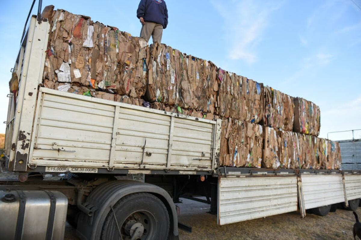 Capilla del Monte recolectó y logró vender unas 12 toneladas de cartón