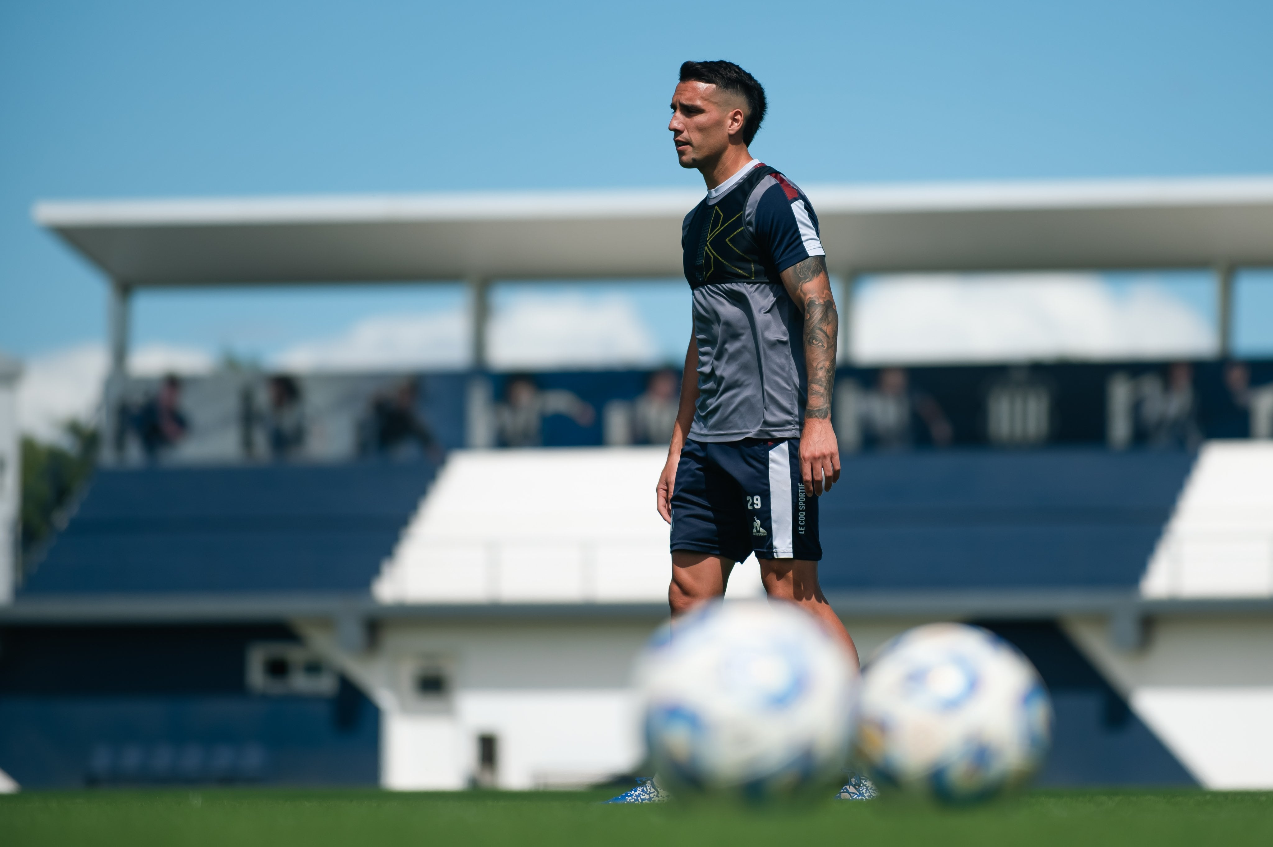 Gastón Benavídez, lateral de Talleres. (Prensa Talleres)