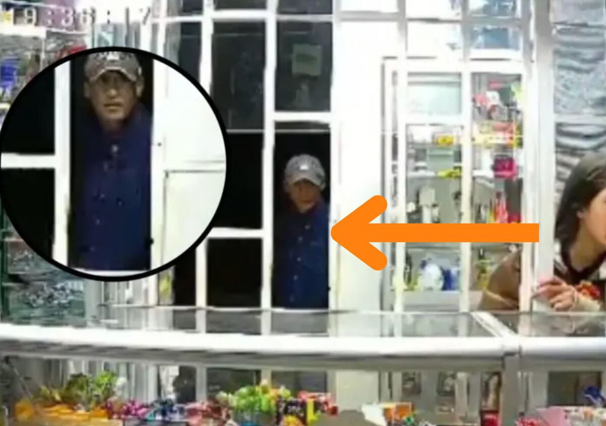 El inquietante video de la nena que era perseguida por un acosador: una comerciante lo notó y la salvó