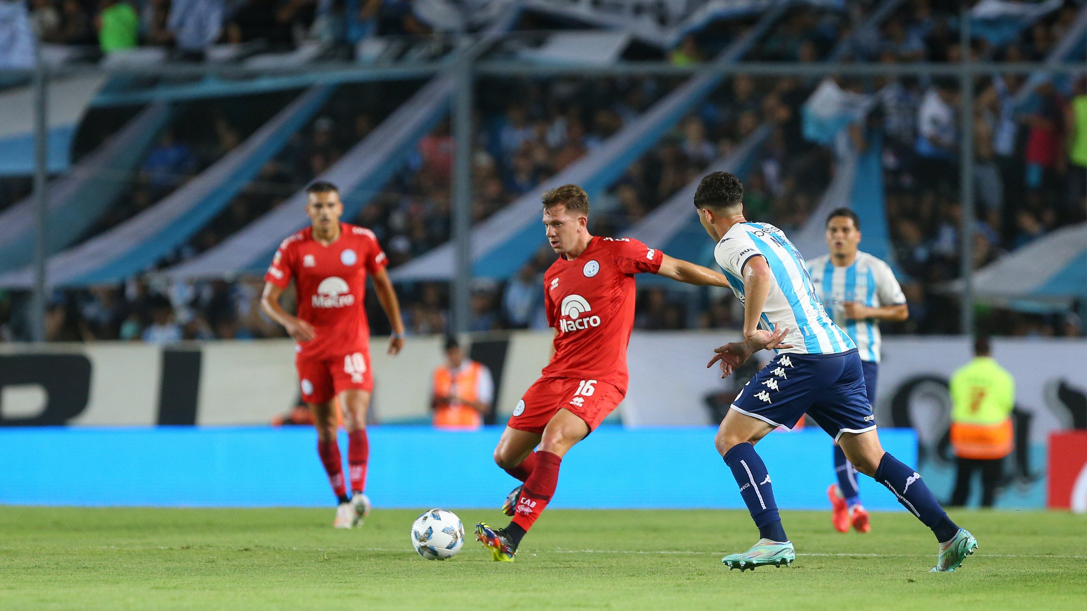 Esteban Rolón no le escapó a la mediocridad del equipo en Avellaneda (Prensa Belgrano)