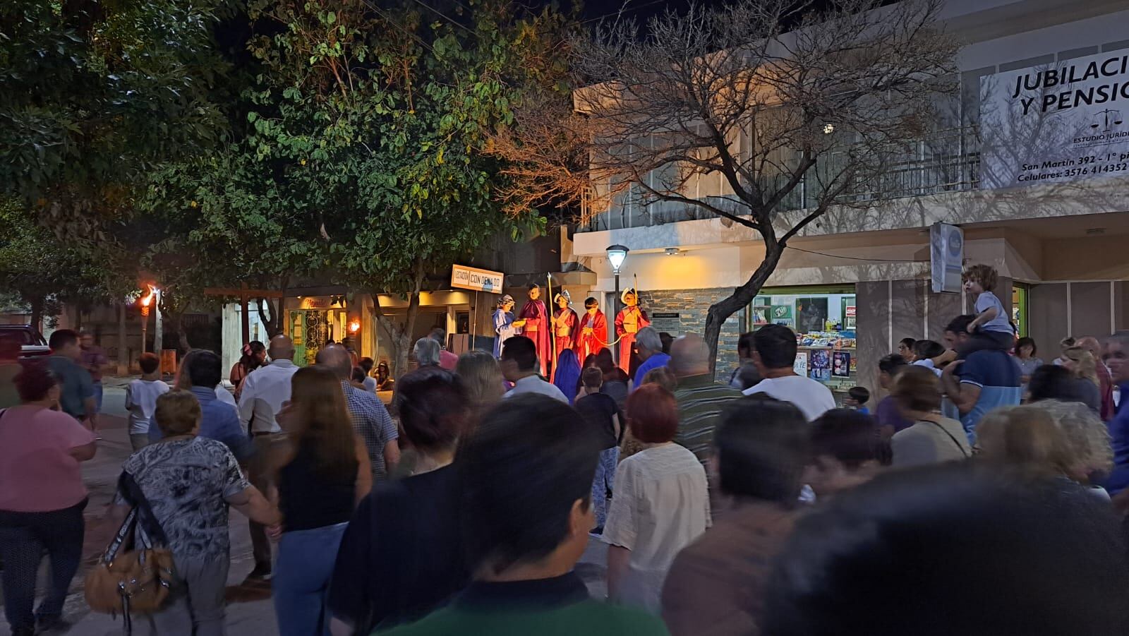 Vía Crucis en Arroyito