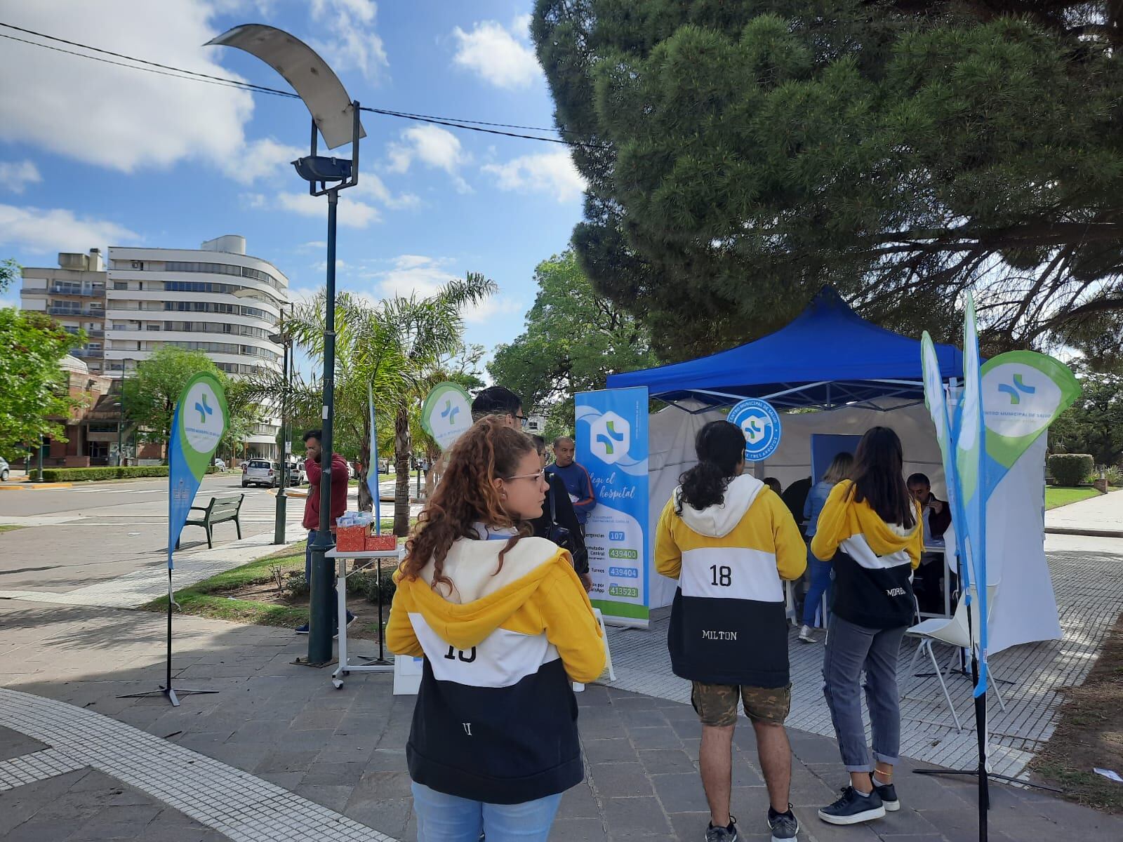 Día Mundial del SIDA: Testeos en la Plaza San Martín de Tres Arroyos