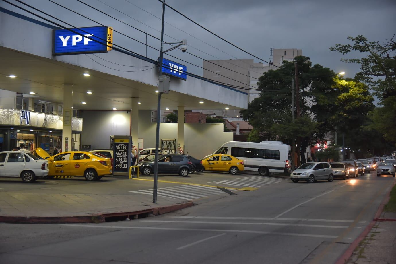 La estación de bandera aún no registró aumentos en sus combustibles.