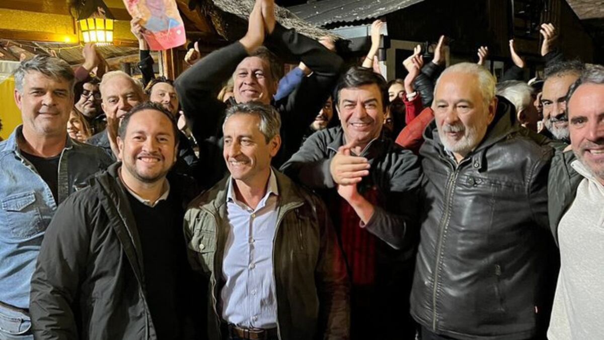 De Marchi y Orozco fueron a festejar a San Carlos el ajustado triunfo de las elecciones mendocinas