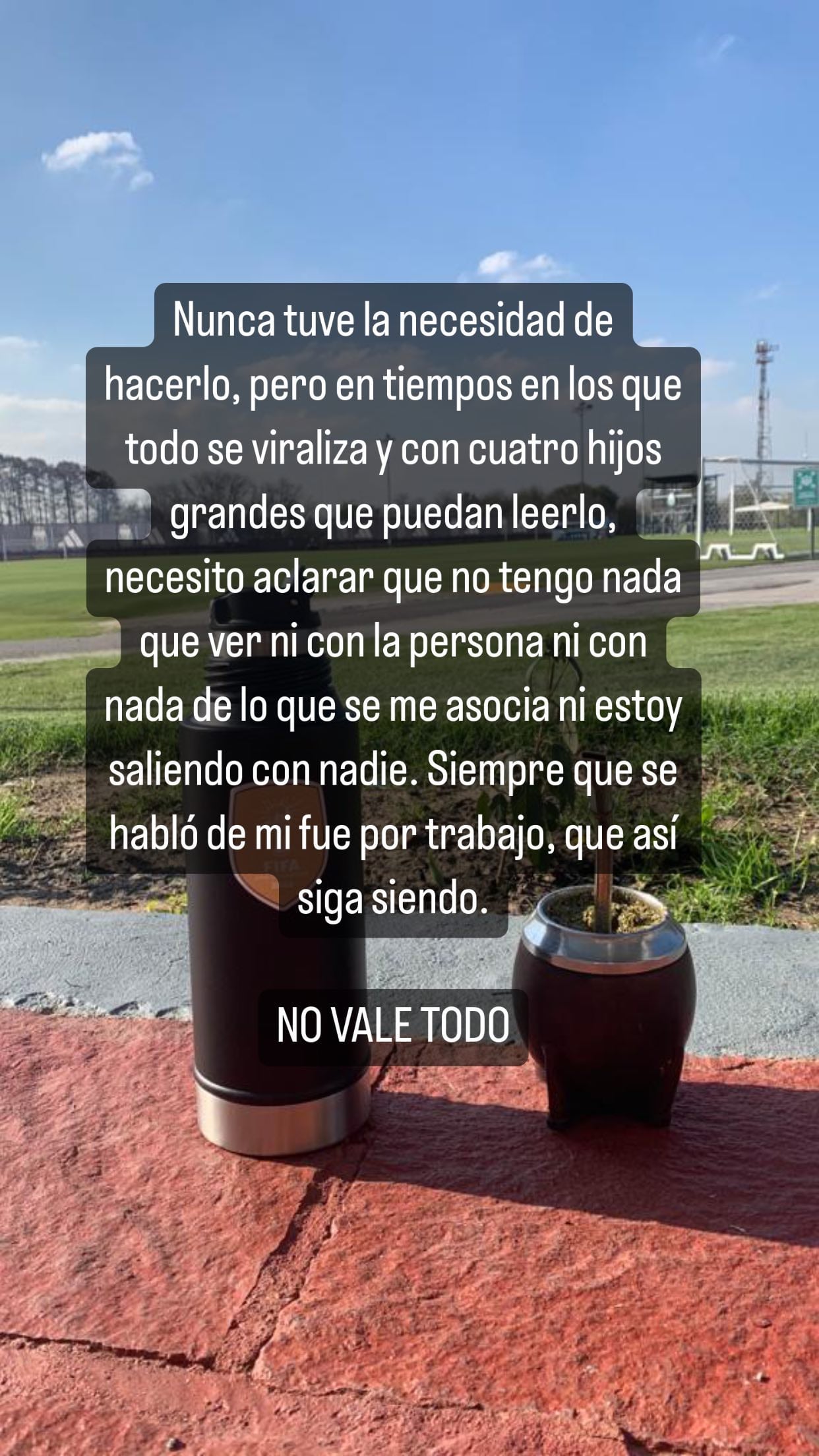 La historia de Pablo Aimar publicada este jueves.