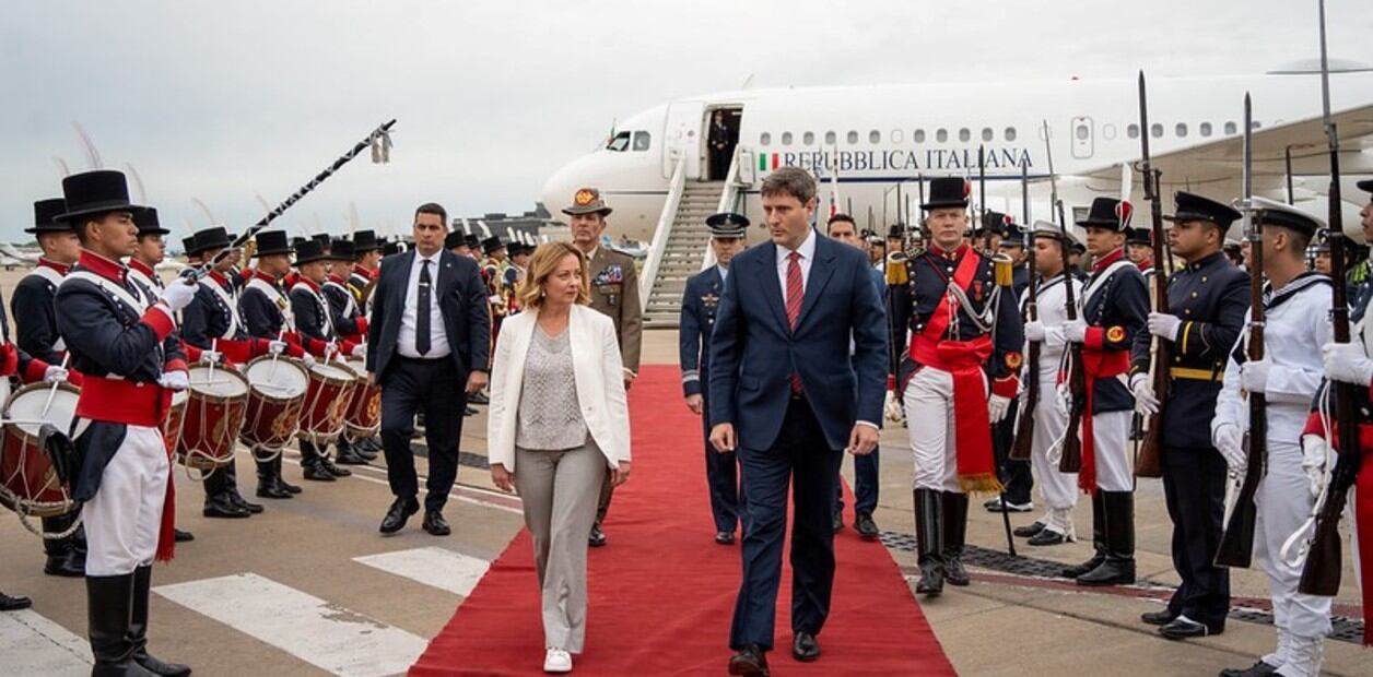 Giorgia Meloni se reunirá con el presidente en la Casa Rosada