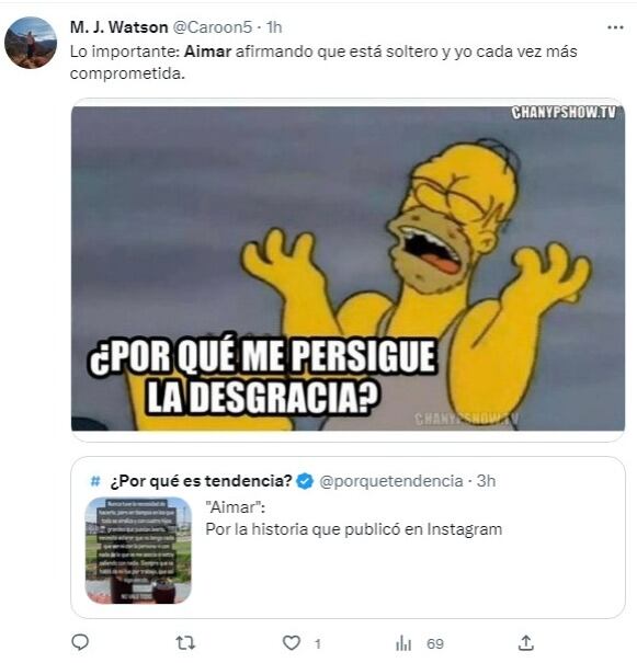 El cordobés confirmó que está soltero y los memes estallaron en Twitter.