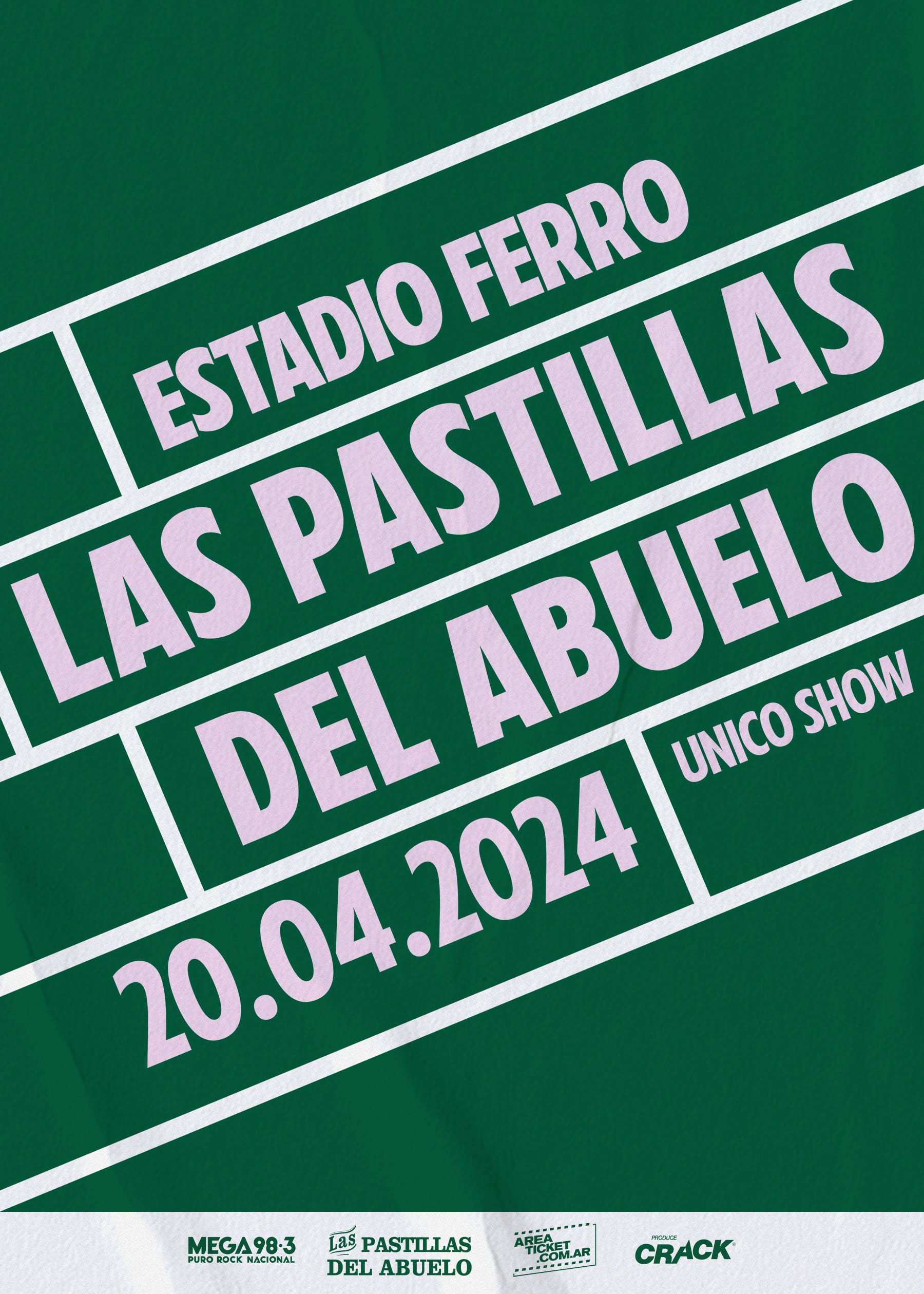 Dónde y cuándo comprar las entradas para Las Pastillas del Abuelo en el Estadio Ferro