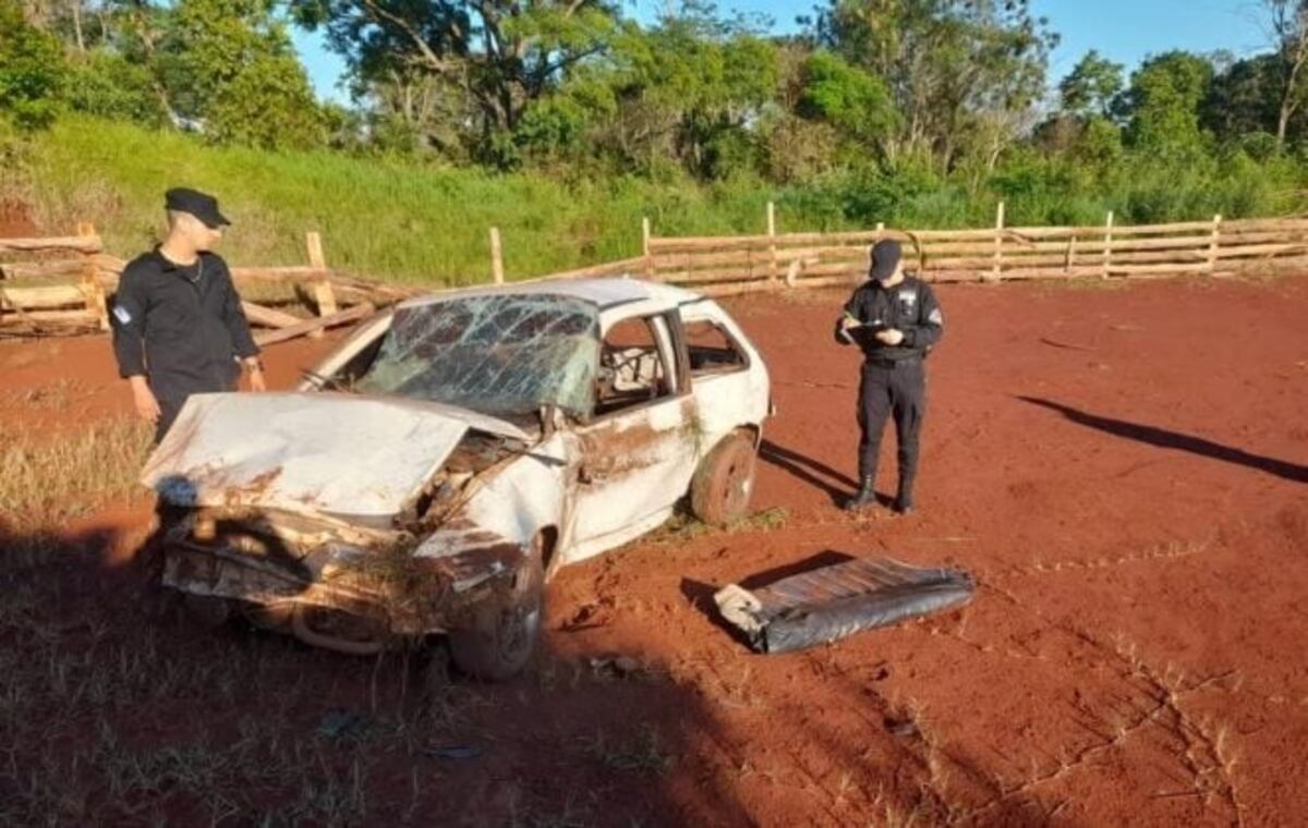 Despiste en Comandante Andresito dejó a un adolescente fallecido y a un joven en grave estado