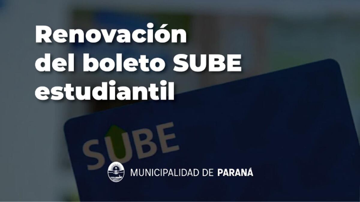 Boleto Estudiantil: comienza la atención para renovar el beneficio