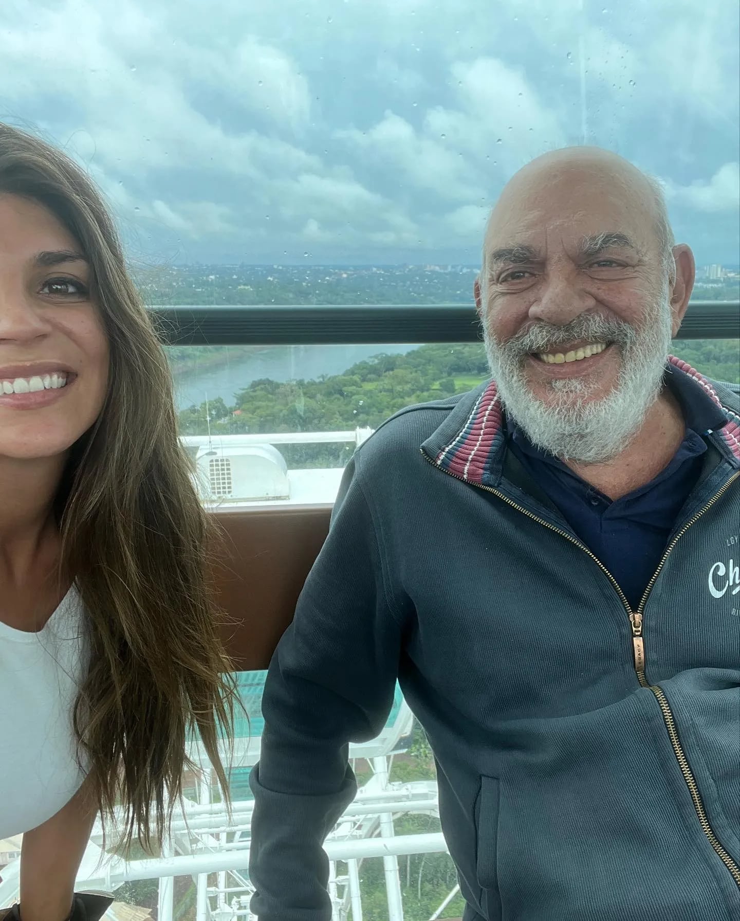 Ornella Ferrara y su viaje soñado a las Cataratas del Iguazú junto a sus padres y hermanos.