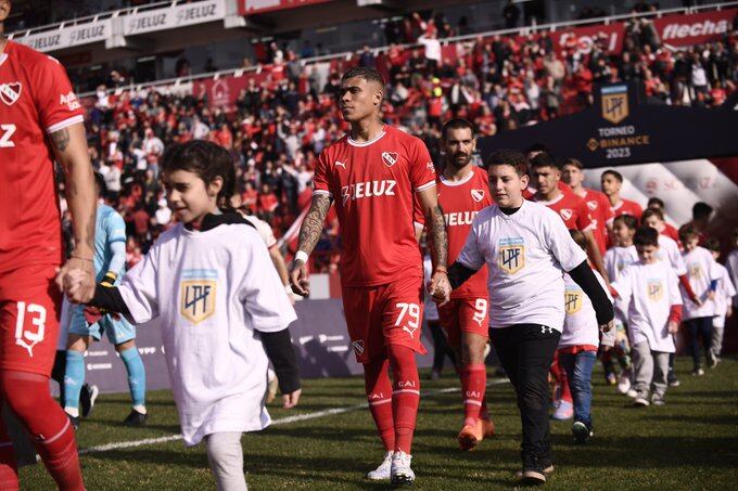 Independiente ante Huracán, por la fecha 22 de la Liga Profesional. (Prensa Independiente).