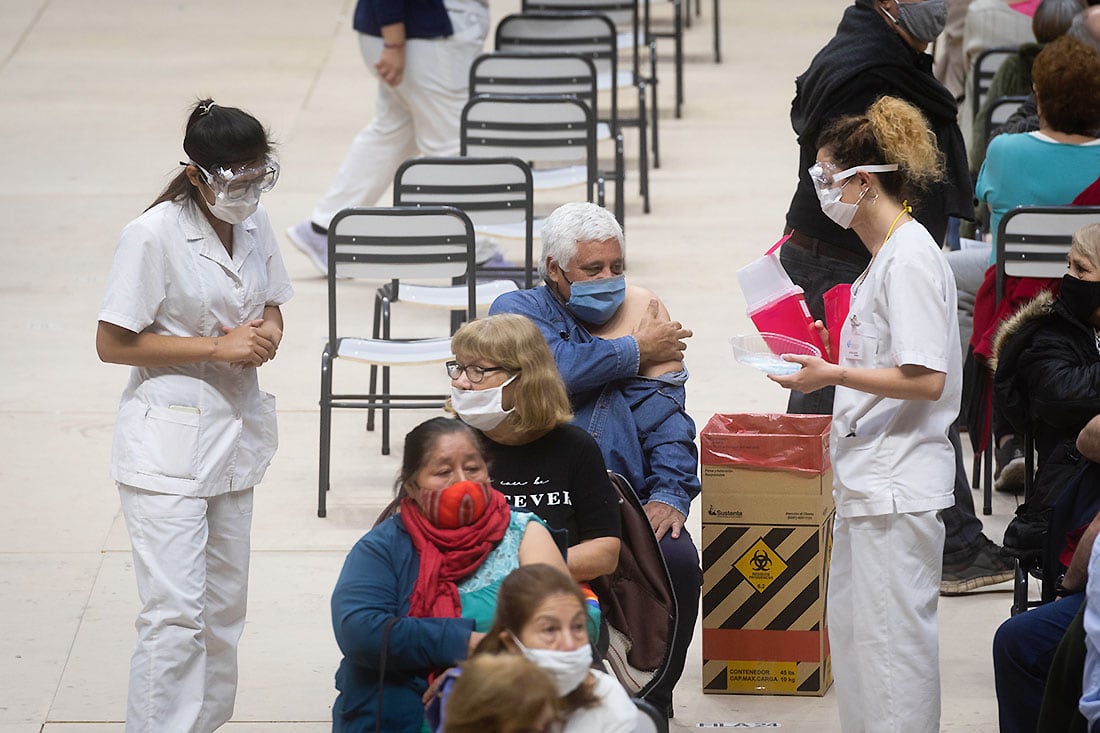 Argentina está a la espera de más vacunas. 