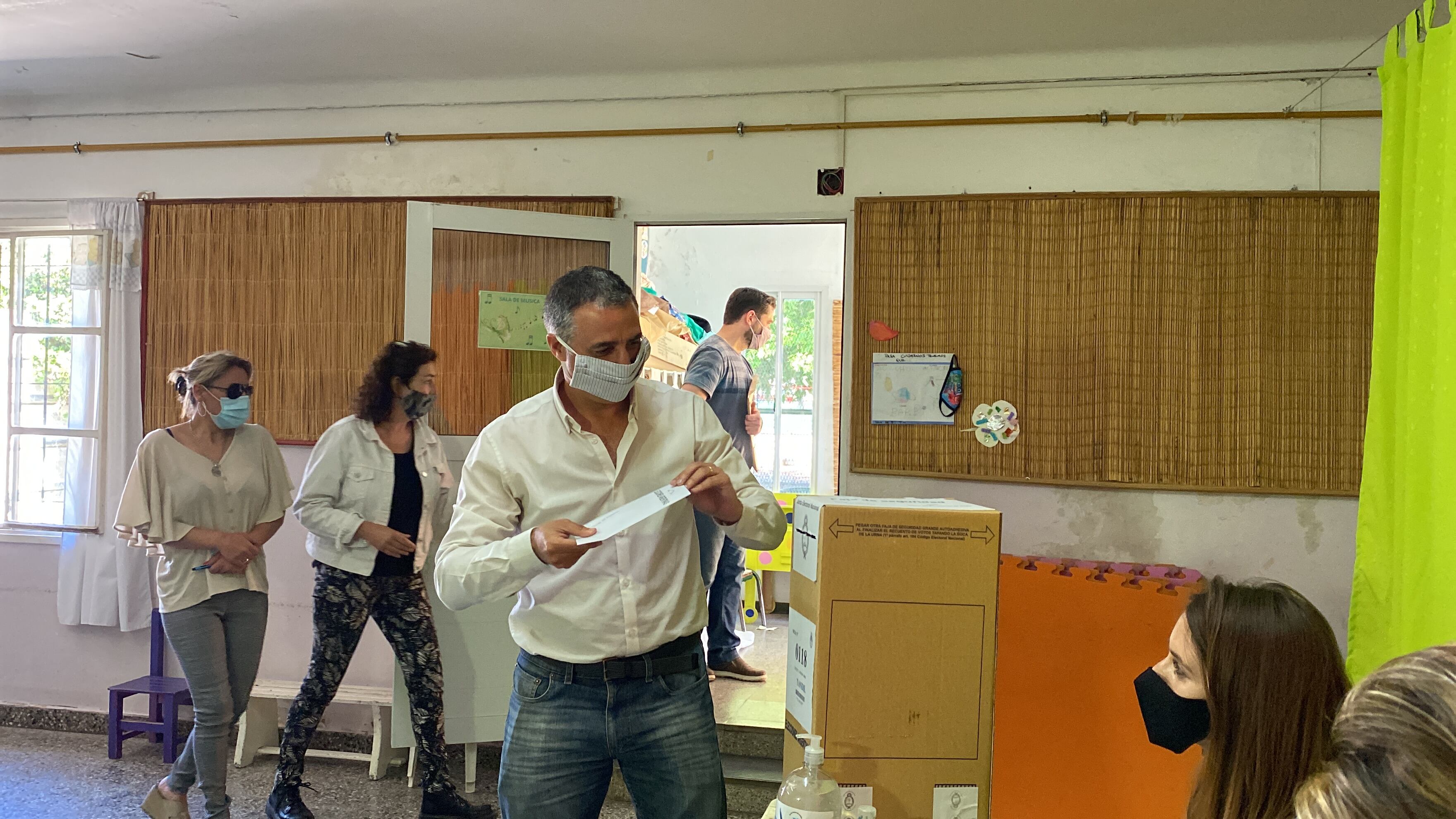 Así fue la votación en Tandil en horas de la mañana.