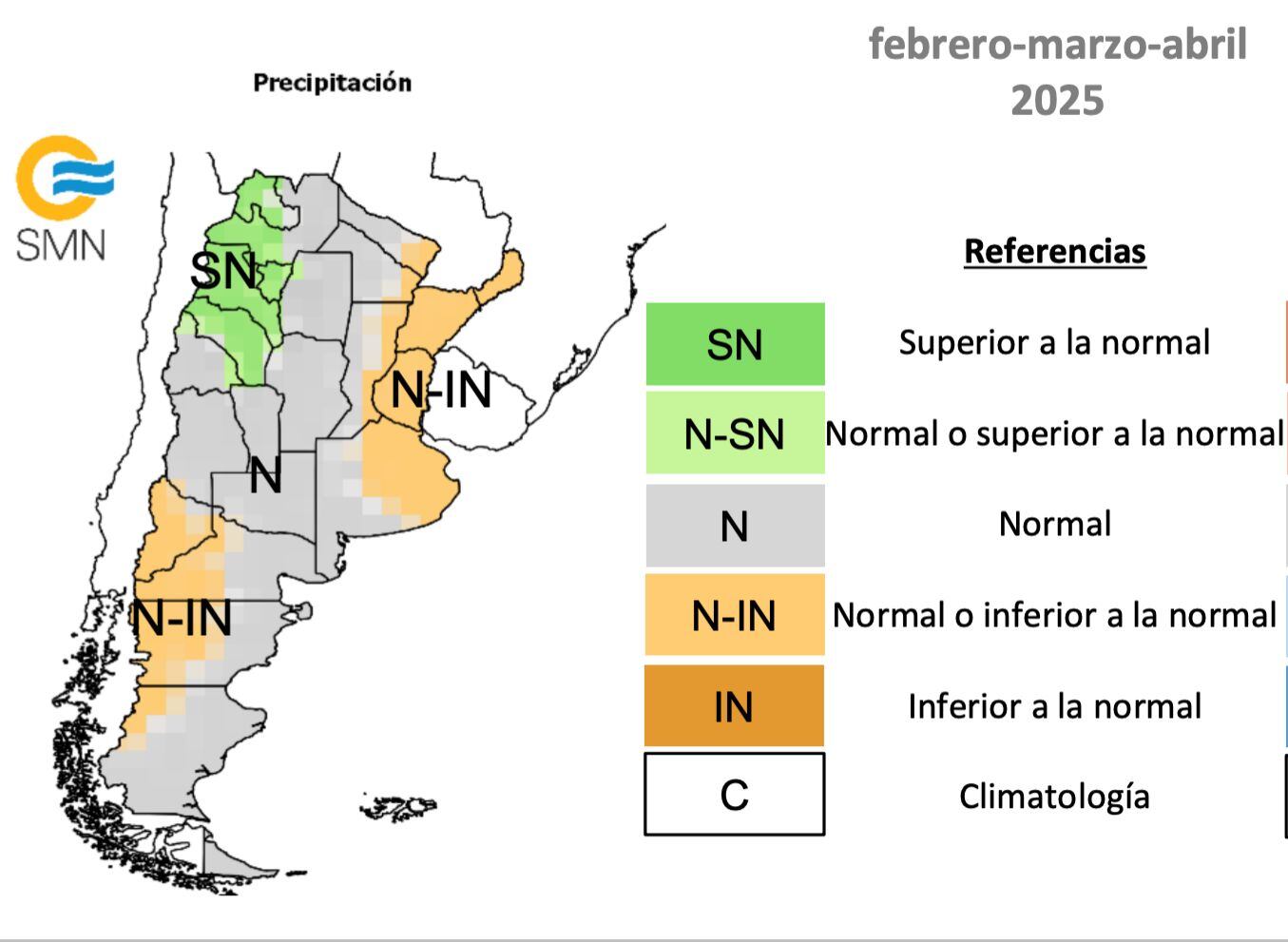 El informe habló de precipitaciones normales en Córdoba para el resto del verano.