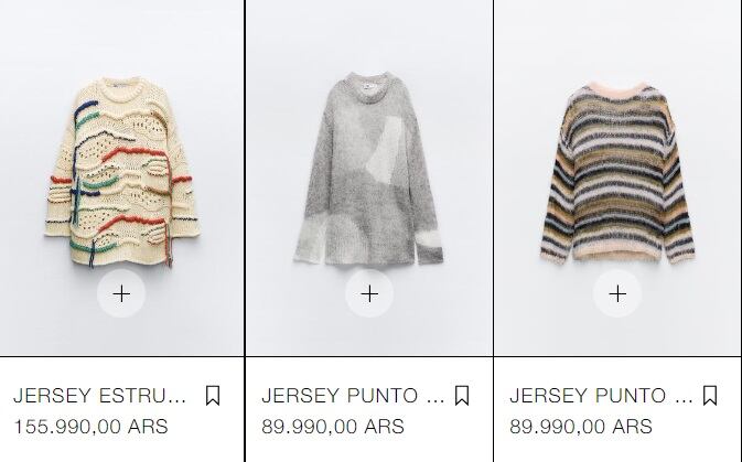 Los precios de Zara