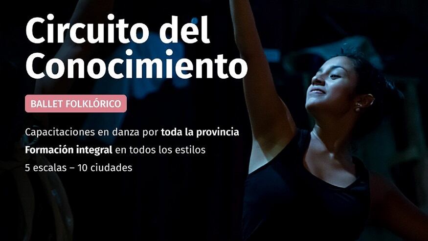 Ballet: el “Circuito del Conocimiento” llegará a Puerto Iguazú