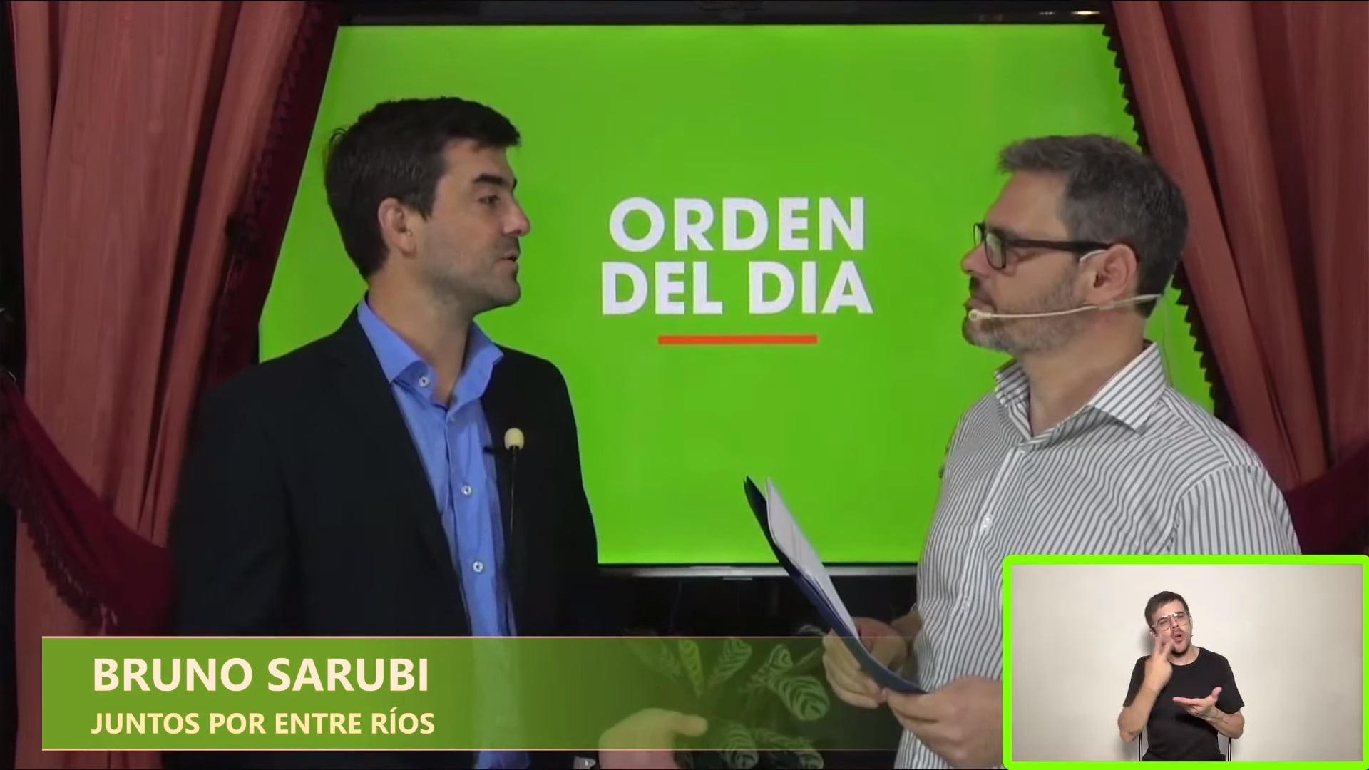 Bruno Sarubi, diputado provincial (Juntos por Entre Ríos) y presidente de la Comisión de Hacienda.