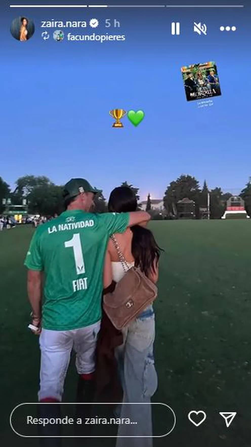 Zaira Nara y Facundo Pieres confirmaron su relación.