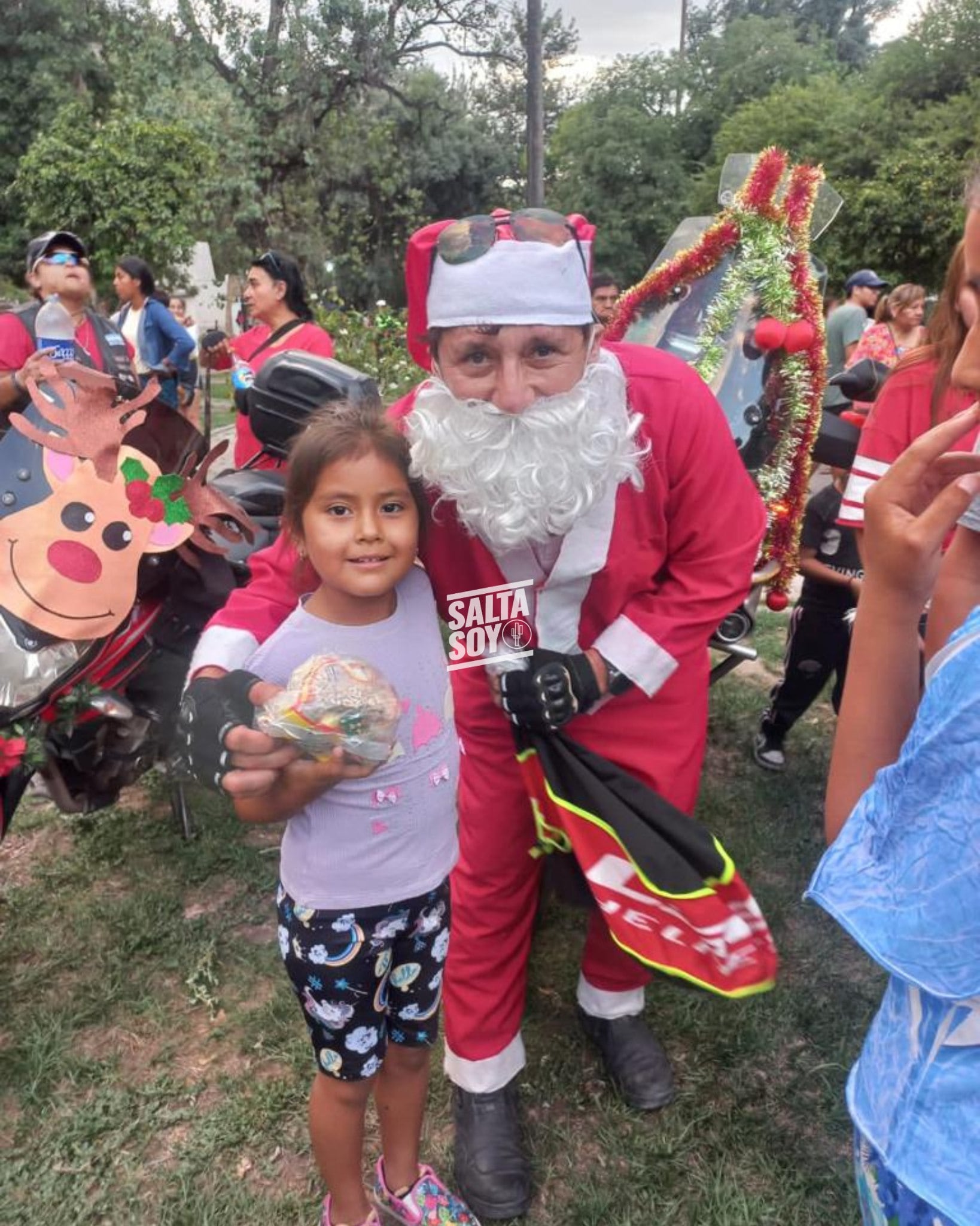 La movida solidaria para dar una alegría a los niños de Salta.