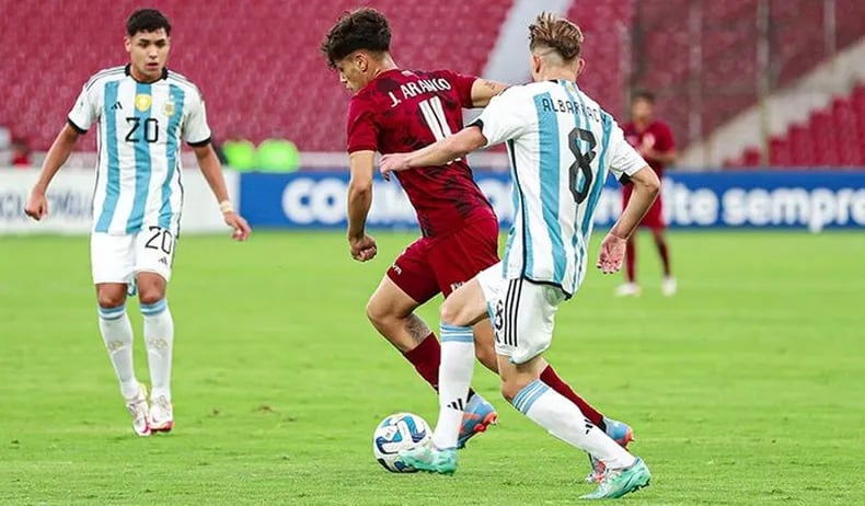 Gustavo Albarracín Las Varillas Sub 17 Argentina