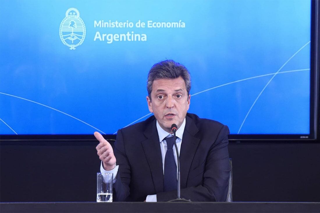 Sergio Massa: "Un trabajador que cobra hasta $330.00 a partir del mes que viene no va a pagar Impuesto a las Ganancias".