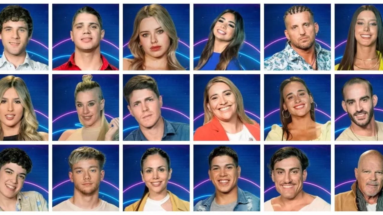 Gran Hermano, los 18 participantes de esta temporada.