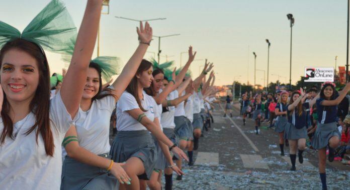 Estudiantina 2021: comienza la prueba piloto en la Costanera de Posadas.