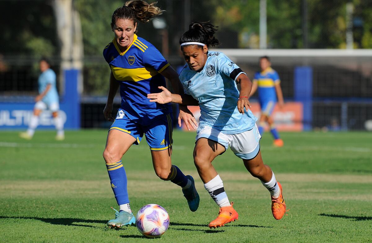 Belgrano perdió ante Boca pero le dio pelea en Primera División del fútbol femenino