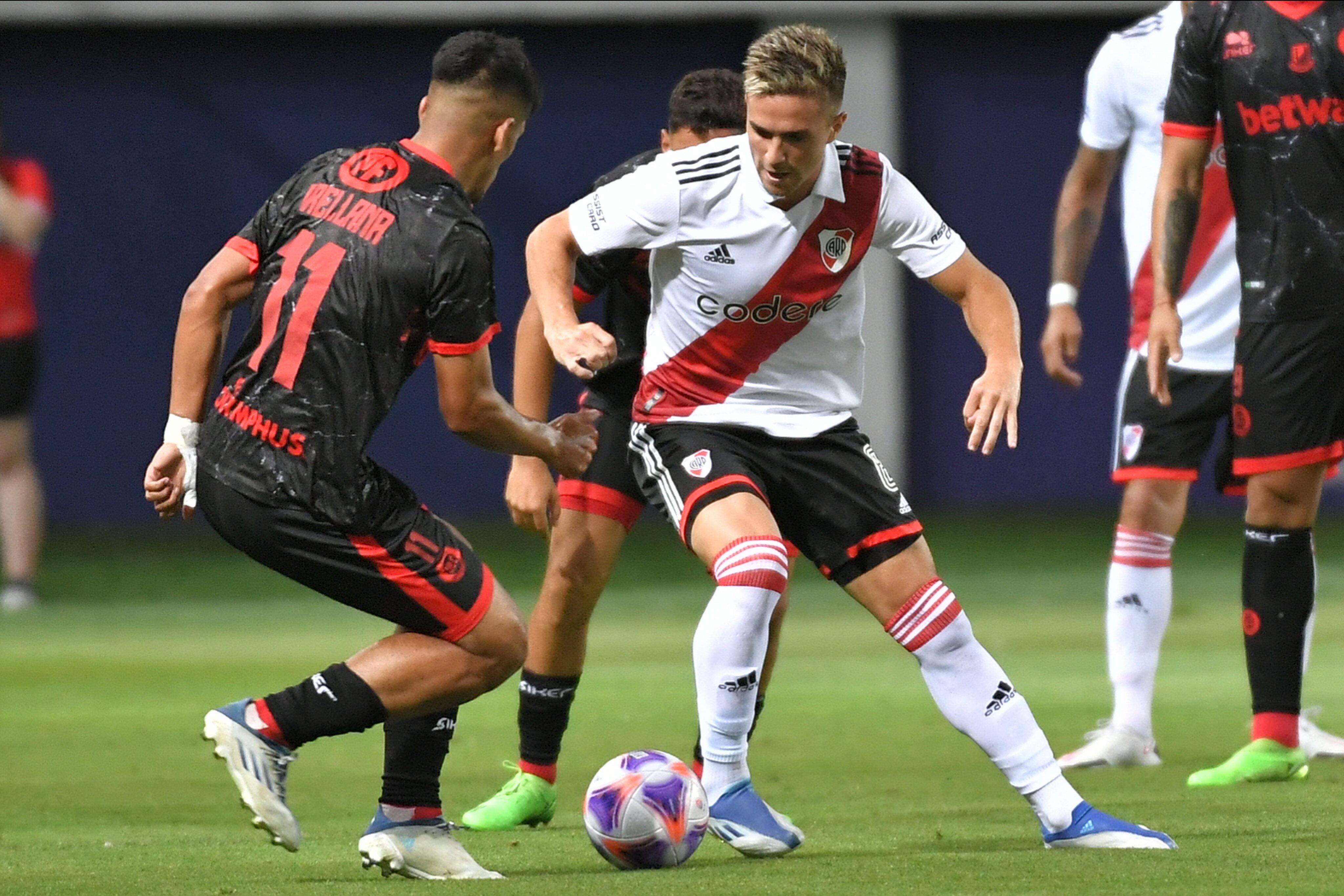 River Plate enfrentó a Unión La Calera en el primer amistoso con Martín Demichelis como DT.