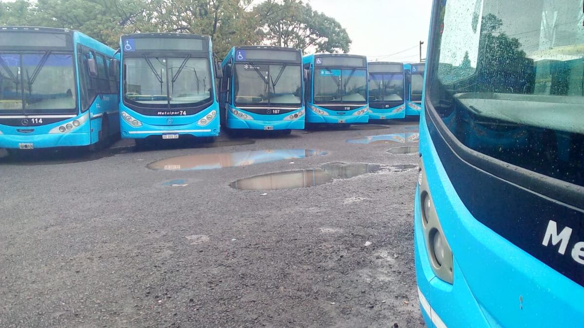 Anunciaron el cese del paro de colectivos de El Cacique en Rosario