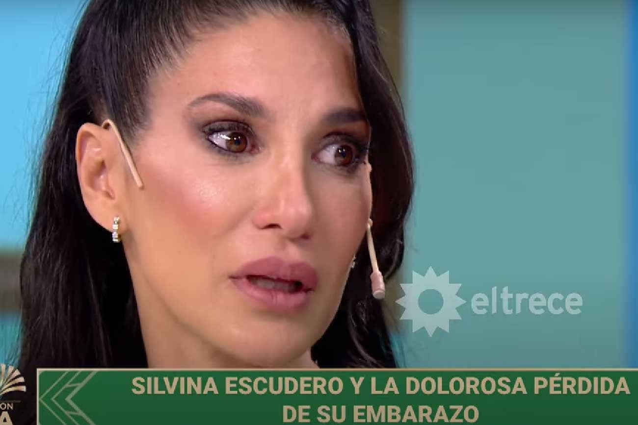 Silvina Luna hablo de su pérdida con Mirtha. (Captura El Trece)