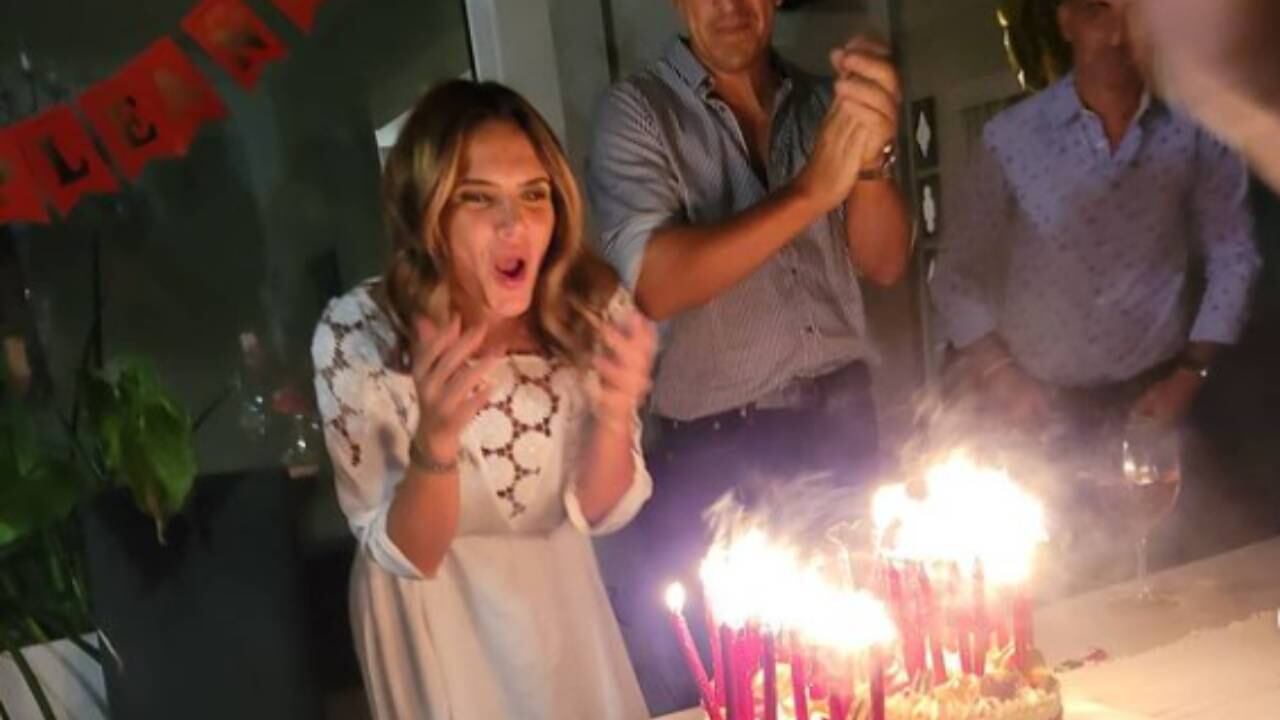 Festejo de cumpleaños de Amalia Granata