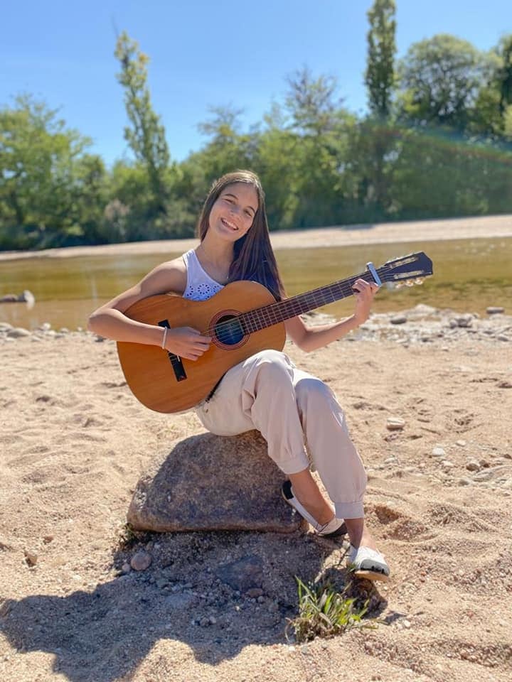 Valentina es de Parera (La Pampa) y se dio el gusto de cantar en Got Talent Argentina para que todos conozcan sus pagos.