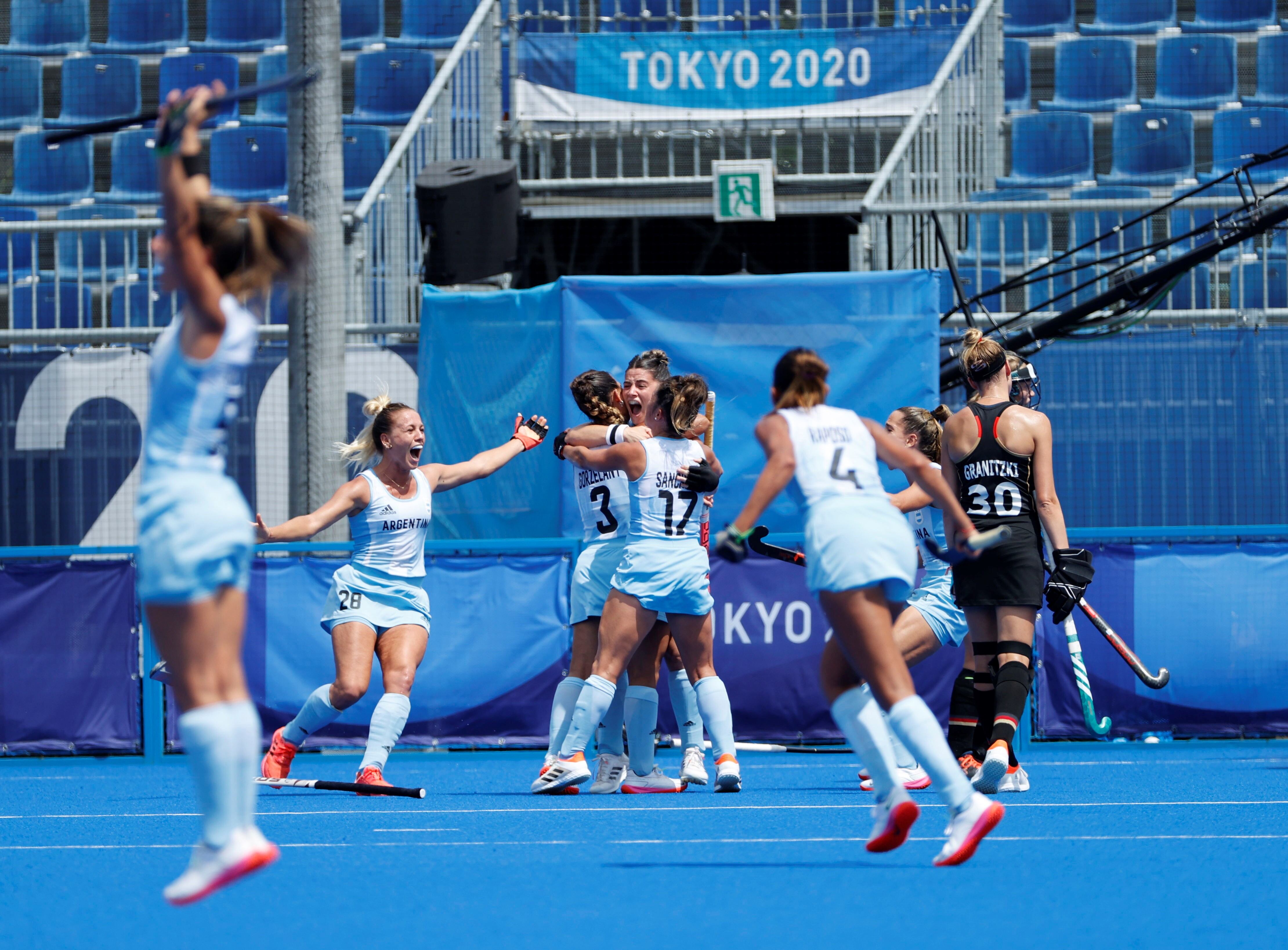 Las mejores fotos del partido entre Las Leonas y Alemania en los Juegos Olímpicos Tokio 2020.