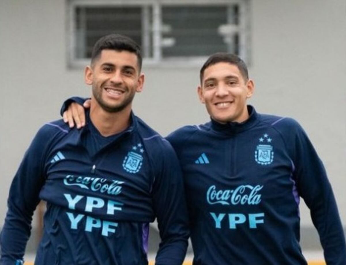 Cuti Romero y Nahuel Molina, los representantes cordobeses que son titulares en la selección argentina