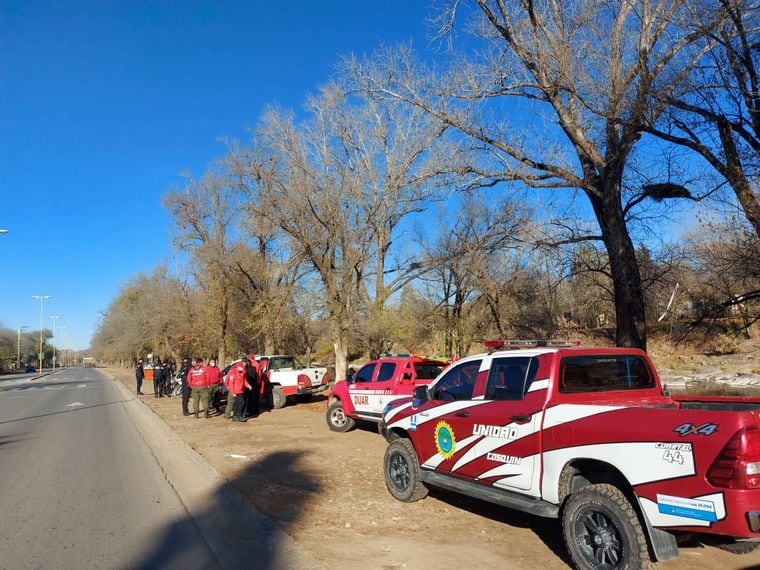 Este martes en pleno operativo de búsqueda de este joven presuntamente extraviado en el cerro Pan de Azúcar.