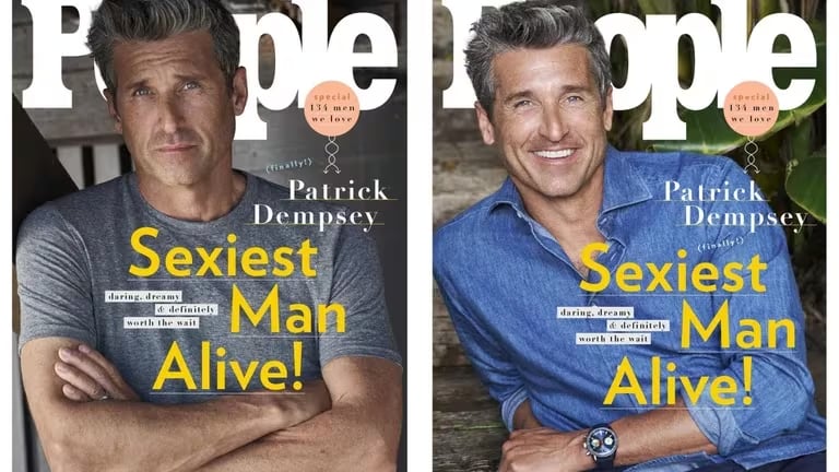 Patrick Dempsey fue escogido como el "hombre más sexy del mundo".