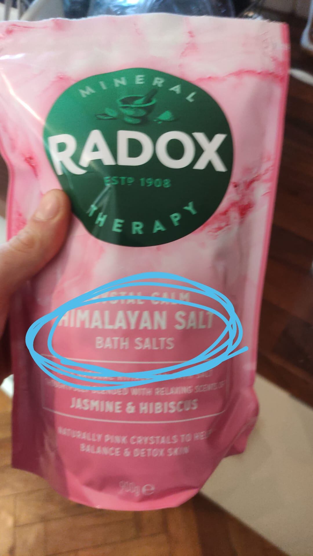 Quiso comprar sal del Himalaya y eran sales de baño.