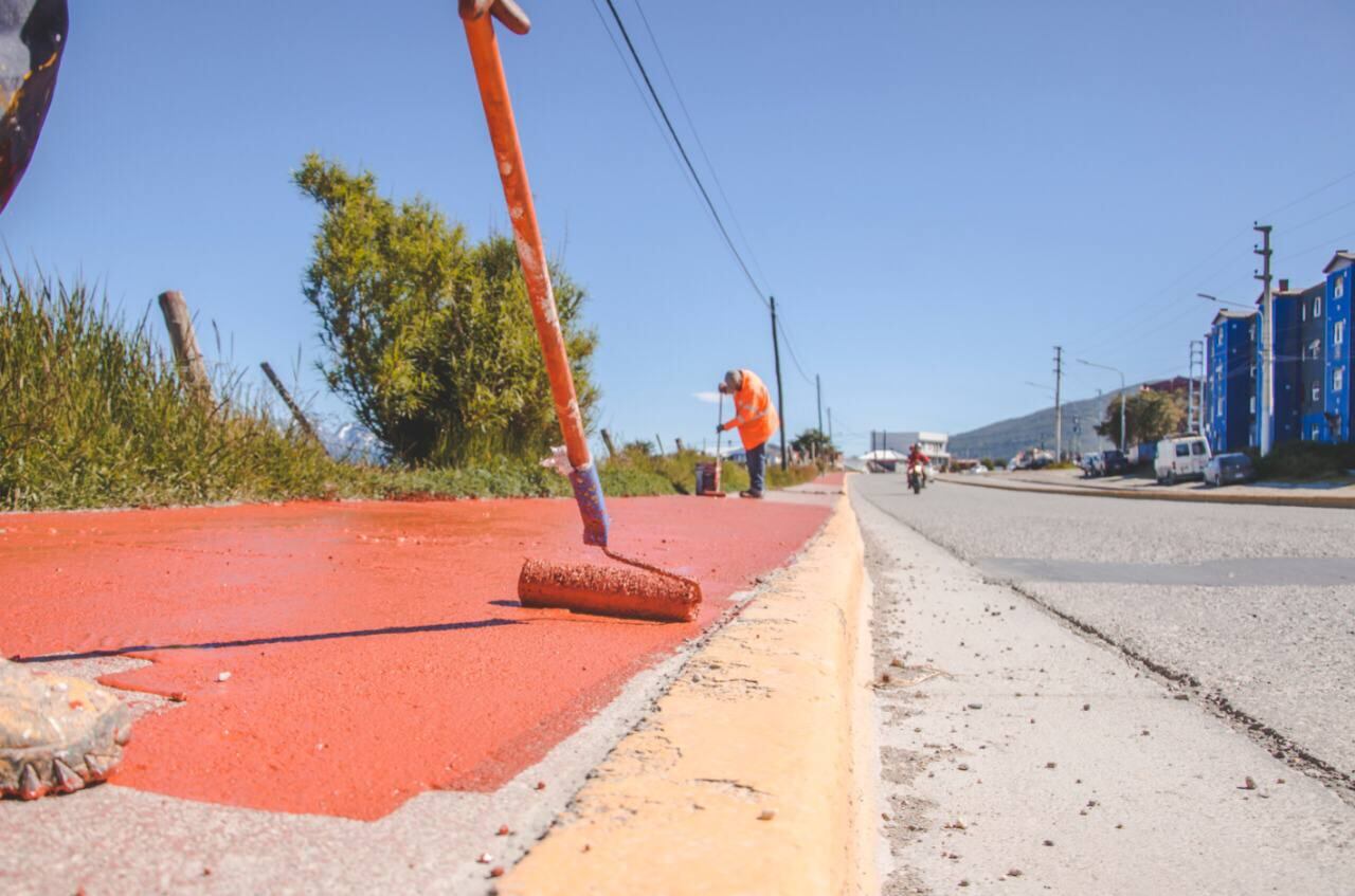 Comenzaron diversas obras de mejora en la ciudad.