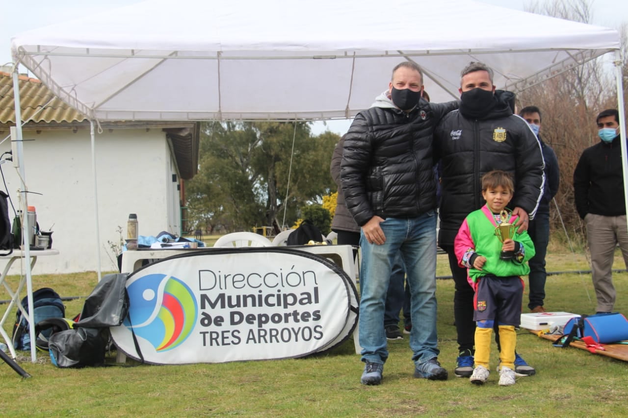 Encuentro barrial de fútbol infantil