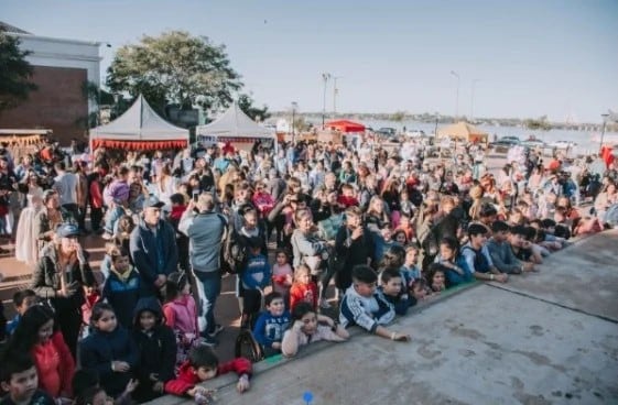 Celebraron el Día del Niño en la Costanera de Posadas.