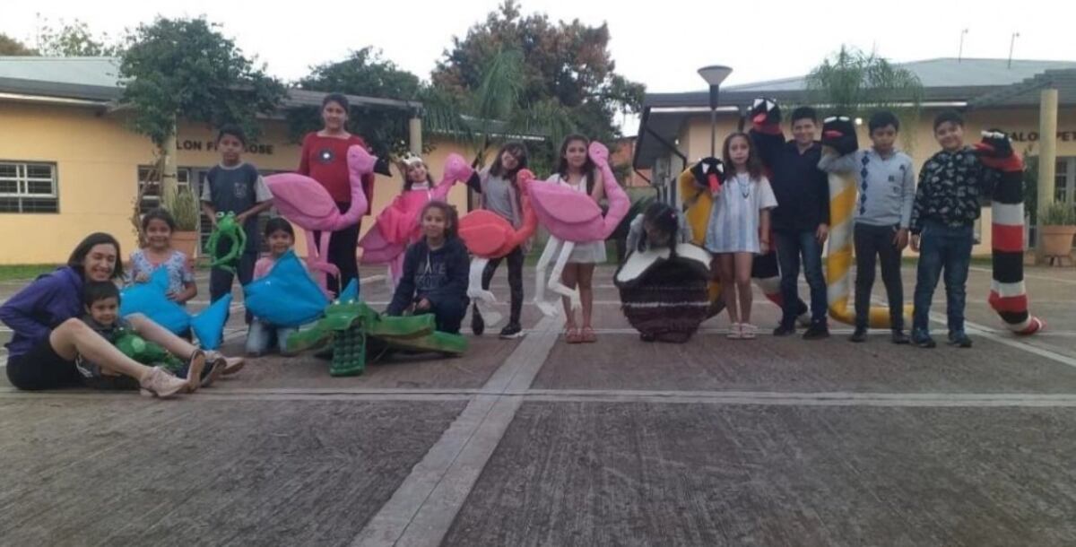 San Ignacio: estudiantes de un taller de títeres realizaron una presentación en la Casa Museo de Horacio Quiroga