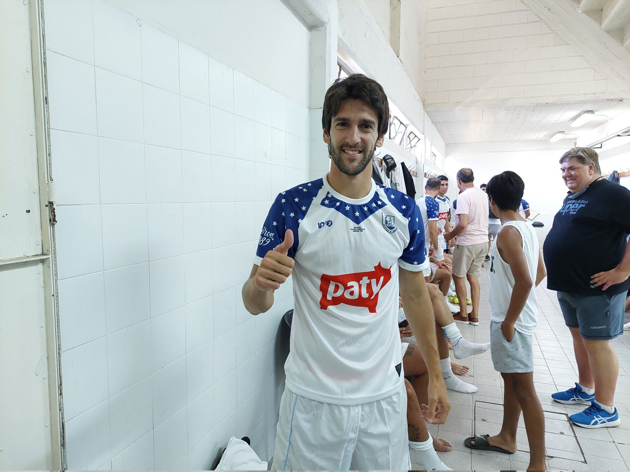 Mauro Albertengo dijo presente en el Nuevo Monumental